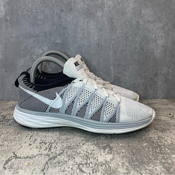 Nike Flyknit Racer Lunar 2 Running Shoes Womens sz 8.5 - Picture 1 of 7